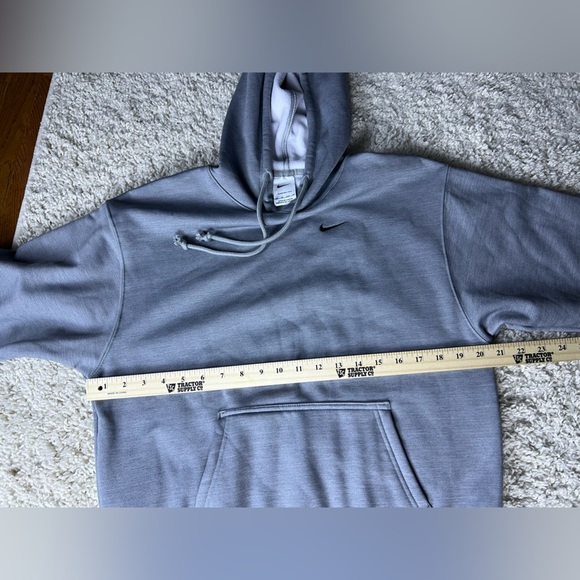 Women’s XS (Oversized) Nike Gray Pullover Hoodie - Picture 3 of 6